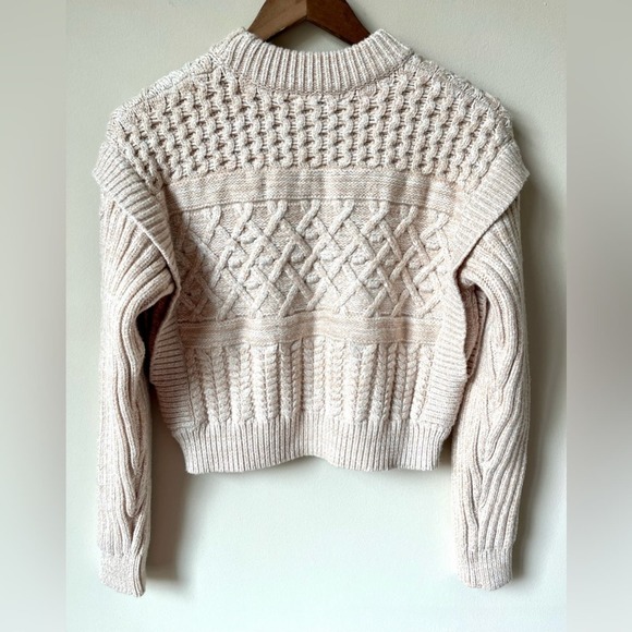 NWT Minkpink Jolene Cable Knit Sweater (size S) - Picture 11 of 12